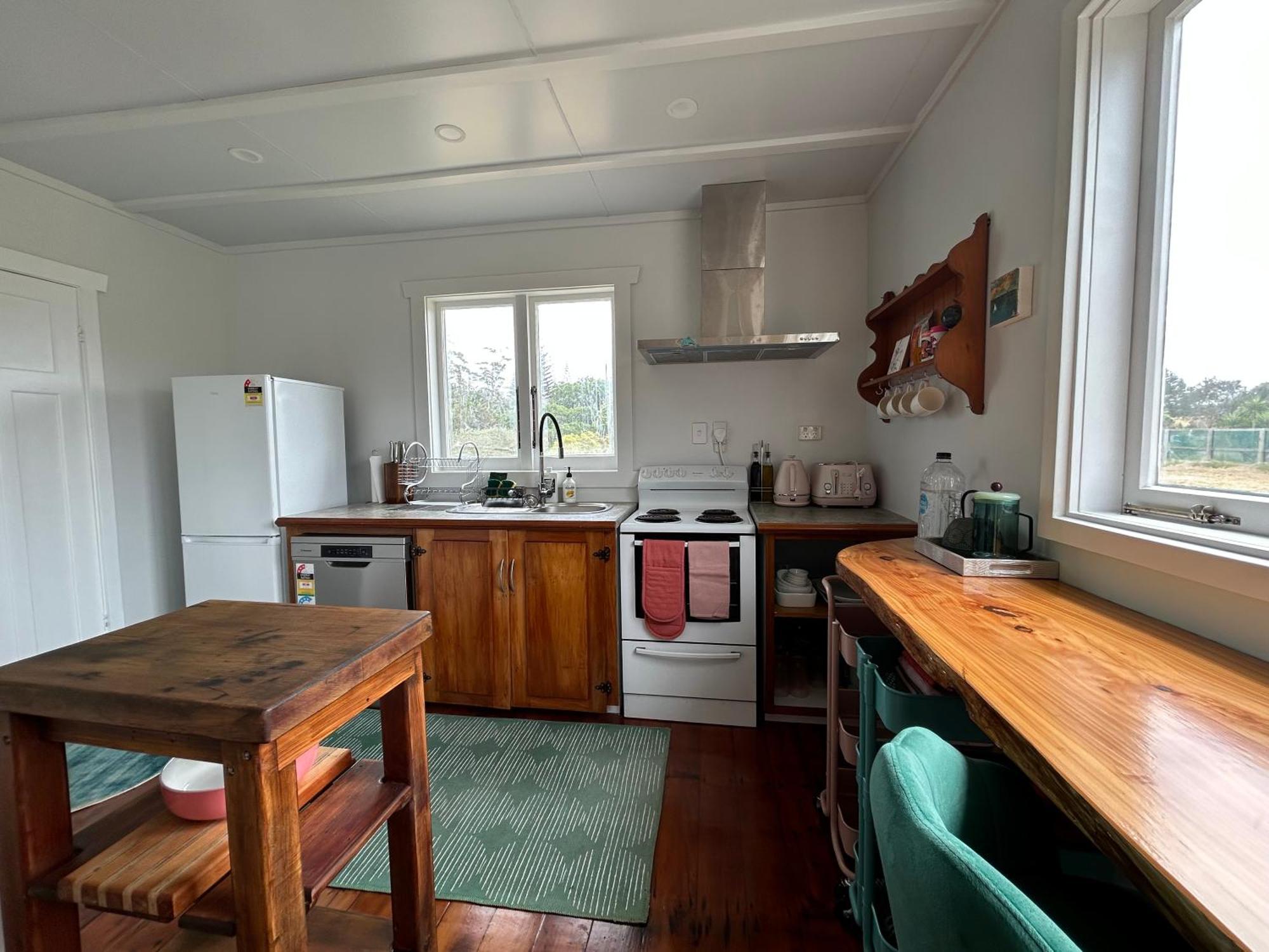 Green Turtle Cottage Pukenui Bagian luar foto