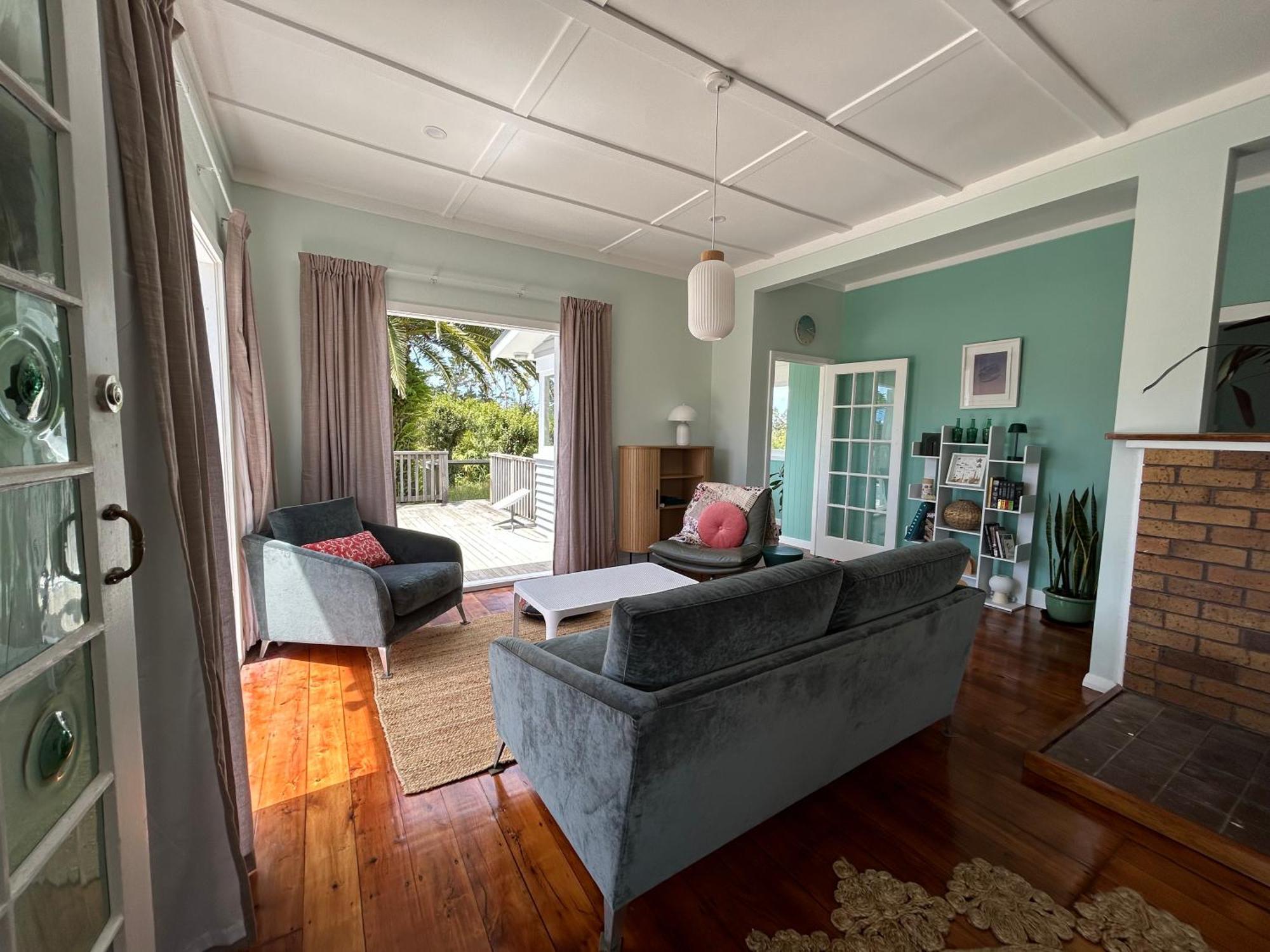 Green Turtle Cottage Pukenui Bagian luar foto